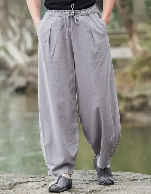 Load image into Gallery viewer, High Waist Men&#39;s Sports Pants

