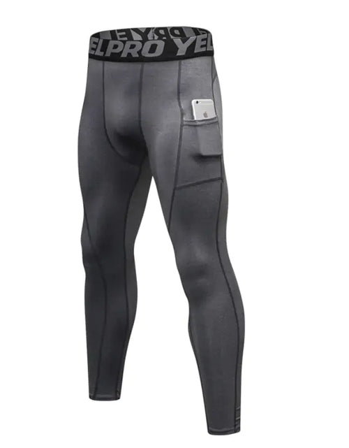 Load image into Gallery viewer, Custom Men’s Compression Leggings for Gym &amp; Running
