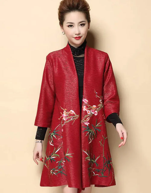 Load image into Gallery viewer, Embroidered Jacket Cardigan
