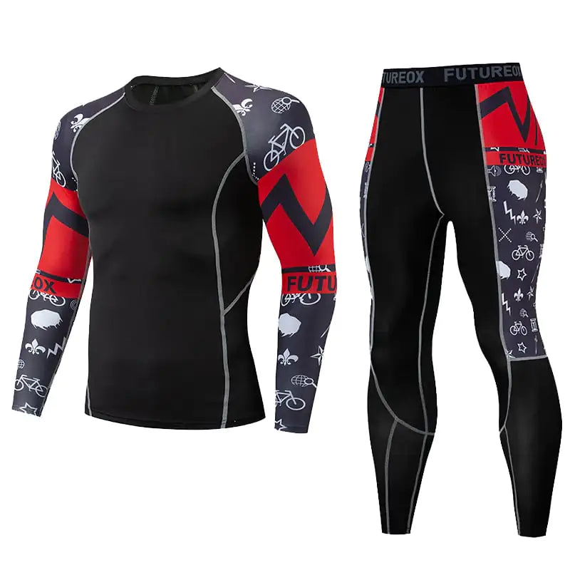 Men's Sports Tights for Active Performance Wear