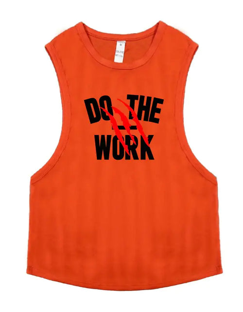 Load image into Gallery viewer, Breathable Cotton Men&#39;s Vest for Gym Training
