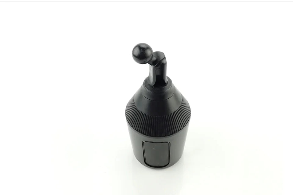 Soporte flexible para teléfono de coche con portavasos para navegación