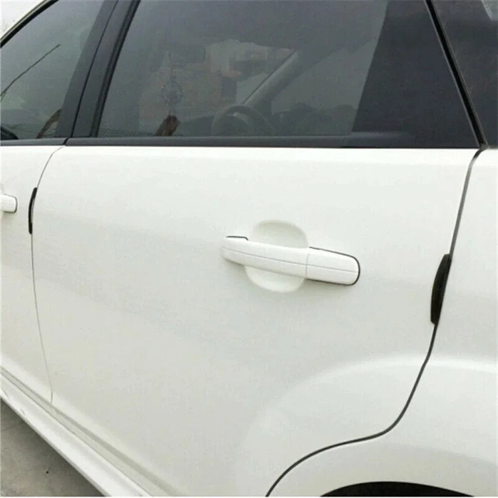 4x Cubierta de Tira Protectora Anticolisión para Borde de Puerta de Coche Accesorios