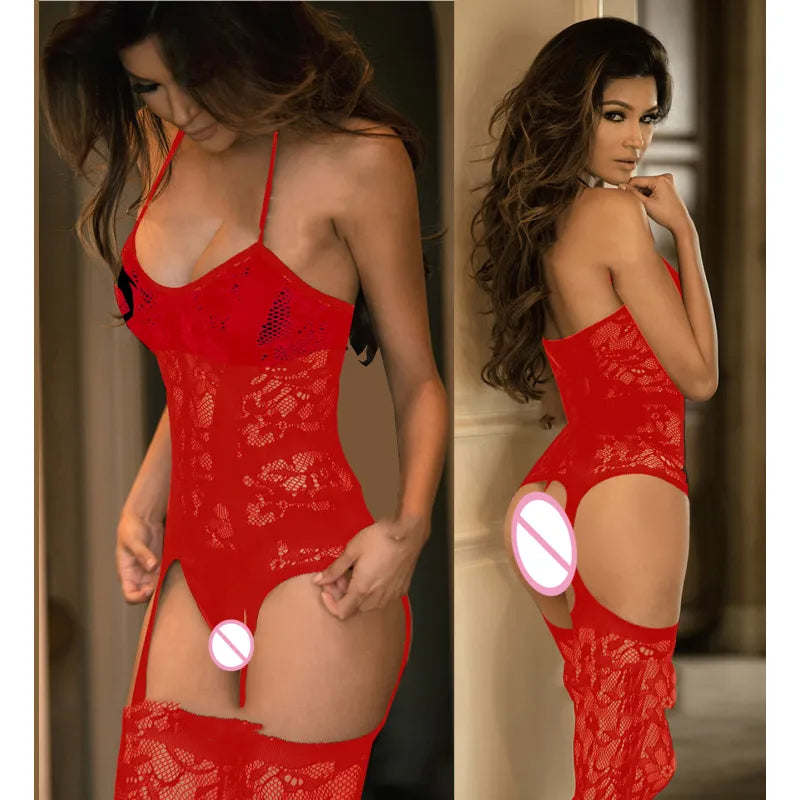 Jacquard stockings pajamas