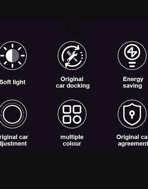 Cargar imagen en el visor de la galería, 3x Mini Luz LED Azul USB Interior de Coche Lámpara de Ambiente Neón Accesorios

