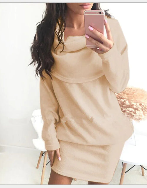 Load image into Gallery viewer, Fashionable Autumn Winter Dresses and Trendy Sweaters
