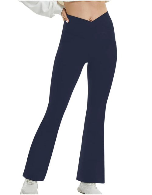 Load image into Gallery viewer, ZJHANHGKK Pleated Wide Leg Pants Woman Leggings Tall Pants for Women Long Plus Size Summer Outfits Dress Joggers for Women Business Casual Church sweatshirtes for Women Sale 2XL
