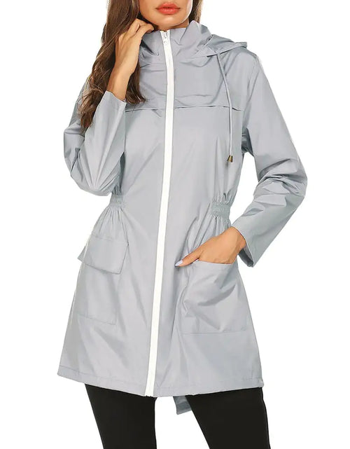 Load image into Gallery viewer, Lightweight Waterproof Hooded Outdoor Jacket

