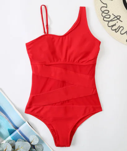 Sunday Swimwear with Mesh Paneling (One Set)