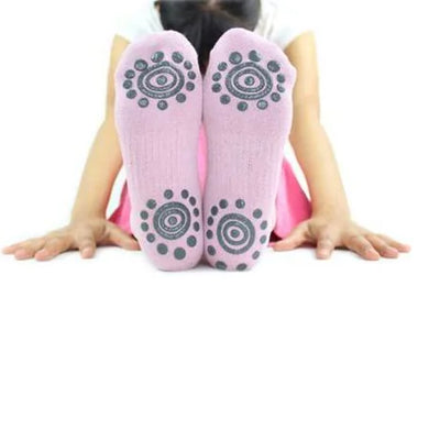 Chaussettes de yoga, Chaussettes d'intérieur, Chaussettes antidérapantes