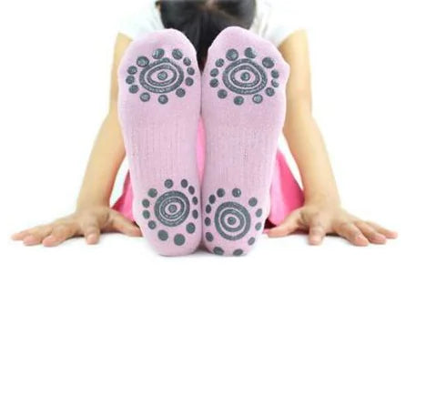 Chaussettes de yoga, Chaussettes d'intérieur, Chaussettes antidérapantes