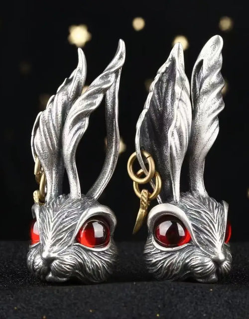 Load image into Gallery viewer, Cute Rabbit Necklace for Men and Women - Punk Rock Style
