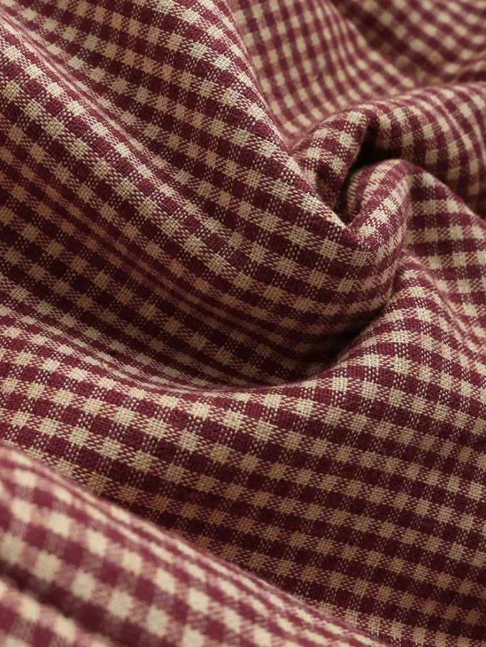 Veste à capuche unie et veste à carreaux