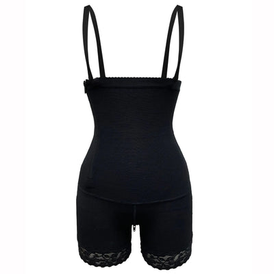 Black Women's One-Piece Belly and Hip Lift Shapewear