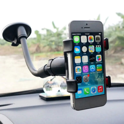 Soporte giratorio de 360 grados para teléfono de coche con ventosa
