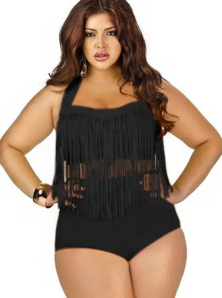 Load image into Gallery viewer, Women&#39;s Fringe Bikini Swimwear
