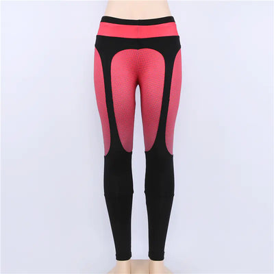 Leggings, Yoga Pants, Printed Pants, Color Block Yoga Pants