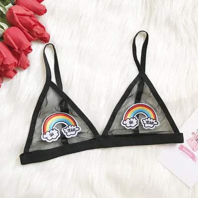 Soutien-gorge et Lingerie Femme Élégants à Motifs en Dentelle