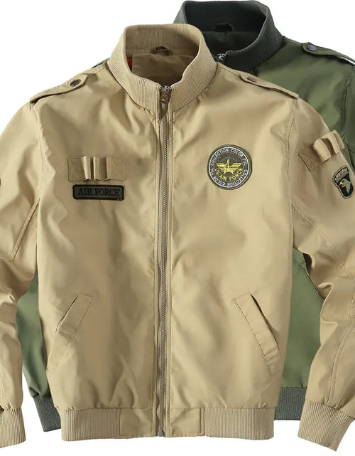 Load image into Gallery viewer, Military Flight Jacket and Baseball Jacket Collection
