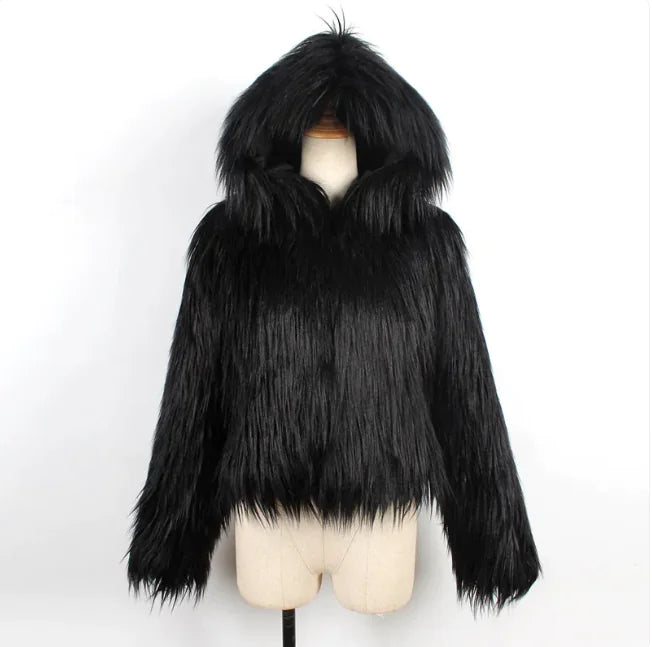 Wool & Faux Fur Jacket