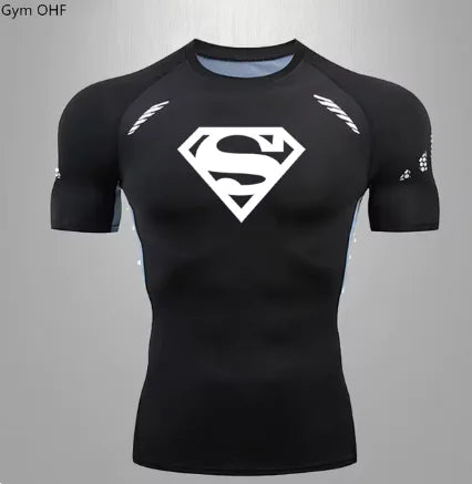 Load image into Gallery viewer, Men&#39;s Sports Quick Dry T Shirt Compression Gym
