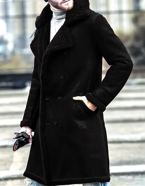 Load image into Gallery viewer, Men&#39;s Padded Fur Coat Jacket
