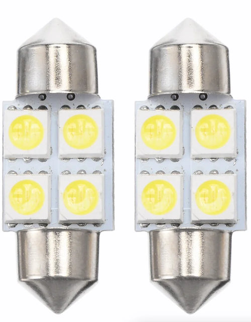 Cargar imagen en el visor de la galería, Kit de 14 luces LED interiores para coche T10 de 36 mm para techo, maletero y matrícula
