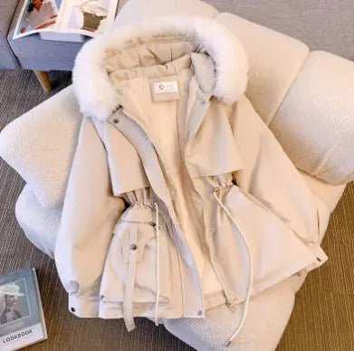 Load image into Gallery viewer, Fleece Puff Winter Jacket
