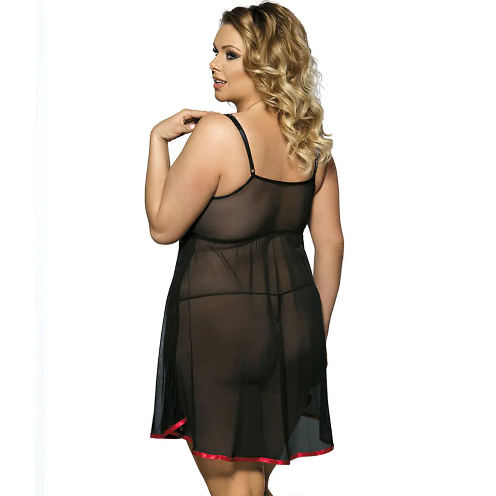 Cami Nightgown Plus Size Lingerie