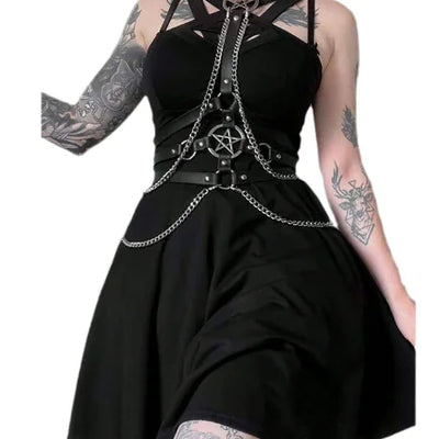 Metal Chain Belt for Dresses and Jeans - Versatile Design