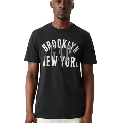 GAP Mens Short Sleeve Graphic Tee T-Shirt Moonless Night XL