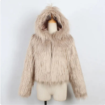 Wool & Faux Fur Jacket