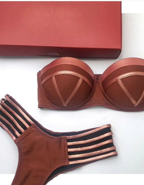 Load image into Gallery viewer, Steel Support Bikini Swimwear for Women
