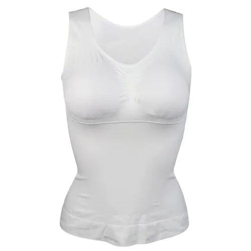 Cargar imagen en el visor de la galería, Camiseta de tirantes moldeadora para mujer con relleno
