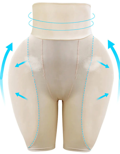 Cargar imagen en el visor de la galería, Feng Crotch Esponja de almohadilla de glúteos falsa, faja moldeadora
