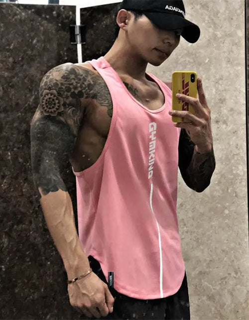 Load image into Gallery viewer, Men&#39;s Sleeveless Gym Workout Fitness Vest Tops
