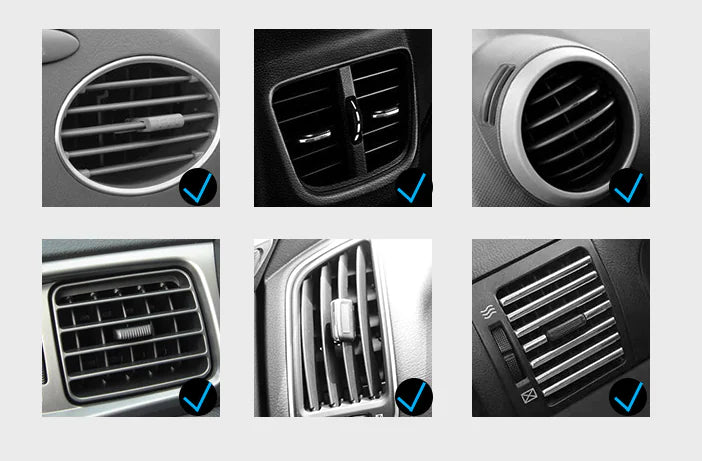 Soporte de teléfono con cargador inalámbrico para coche para Apple 8Xs (Universal)