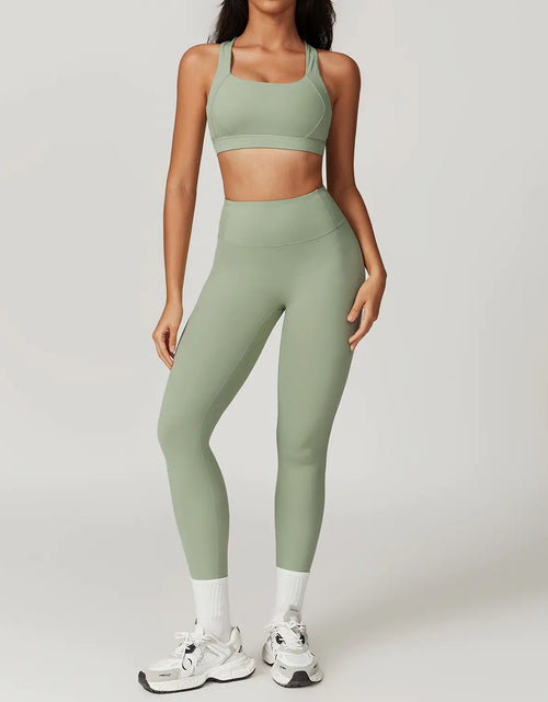 Load image into Gallery viewer, Quick-drying Yoga Clothes Suit Women&#39;s Morning Running
