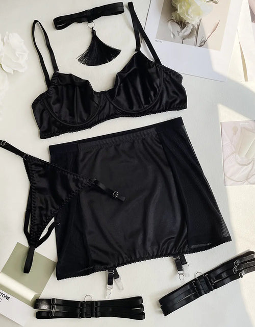 Load image into Gallery viewer, DIER Satin Fringe Fashion Lingerie for Women
