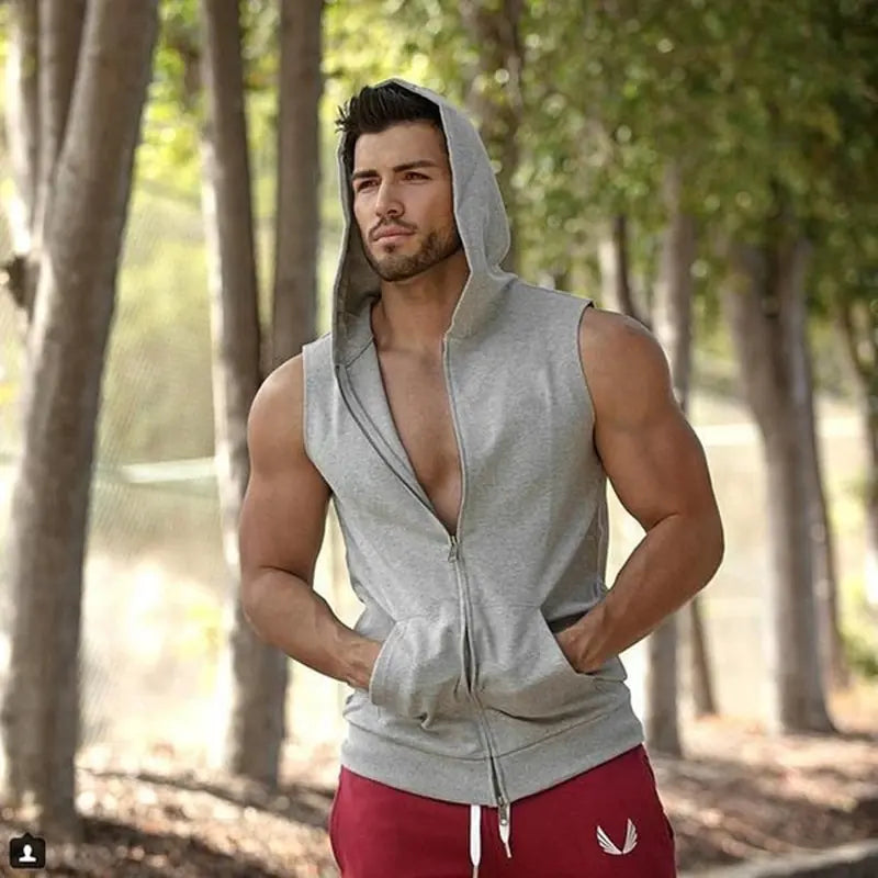 Sporty Sleeveless Tops and Vests for Active Wear