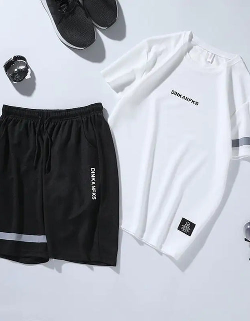 Load image into Gallery viewer, Men&#39;s Sportswear Two-Piece Running Gym Outfit
