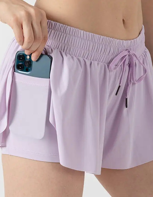Load image into Gallery viewer, Yoga Running Fitness Tennis Culottes Outfit
