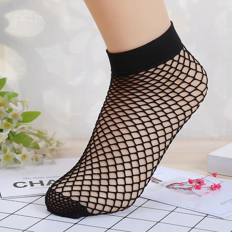 Bas résille et collants résille