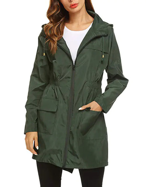 Load image into Gallery viewer, Lightweight Waterproof Hooded Outdoor Jacket
