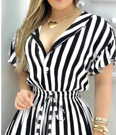 Load image into Gallery viewer, Elegant Summer Beach Jumpsuit Dresses for Women
