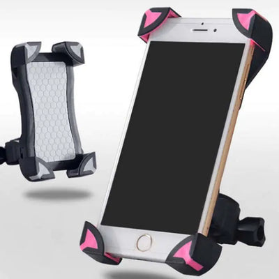 Soporte para teléfono de bicicleta y motocicleta para navegación