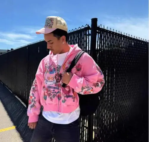 Cargar imagen en el visor de la galería, Chaqueta estampada religiosa
