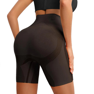 qinshullc Shapewear Shorts For Women Tummy Control High Waisted Body Shaper Shorts Girdles Thigh Slimmer Butt Lifter Panties Black Large Size Single