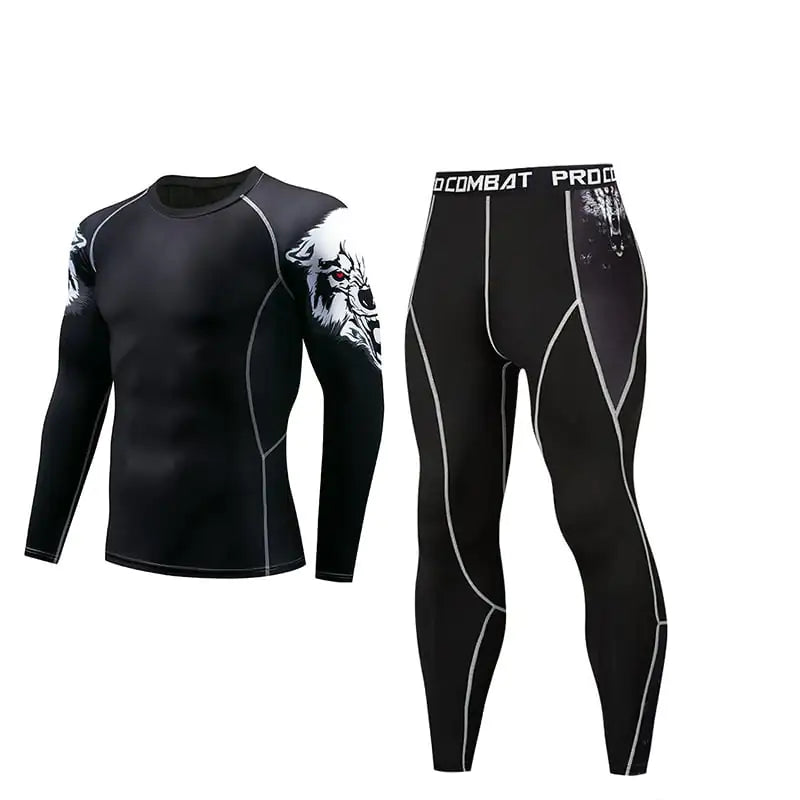 Men's Sports Tights for Active Performance Wear