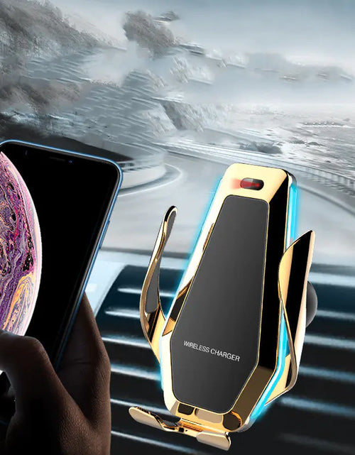 Cargar imagen en el visor de la galería, Cargador inalámbrico para coche con sensor automático, el más vendido en Amazon
